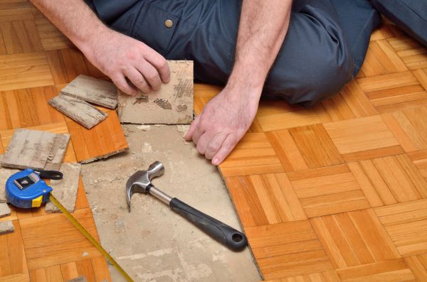 Cost of Handyman Floor Repair in Longview