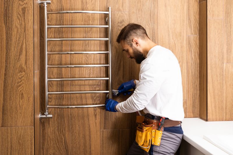 Towel Rack Installation